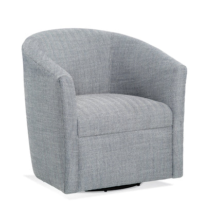 Lainey - Swivel Barrel Chair With 360 Degree Rotation