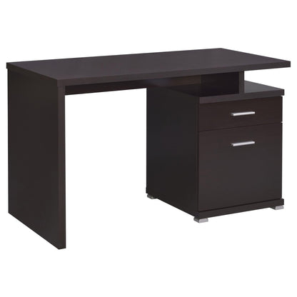 2 Drawer Reversible Office Desk With Modular Design