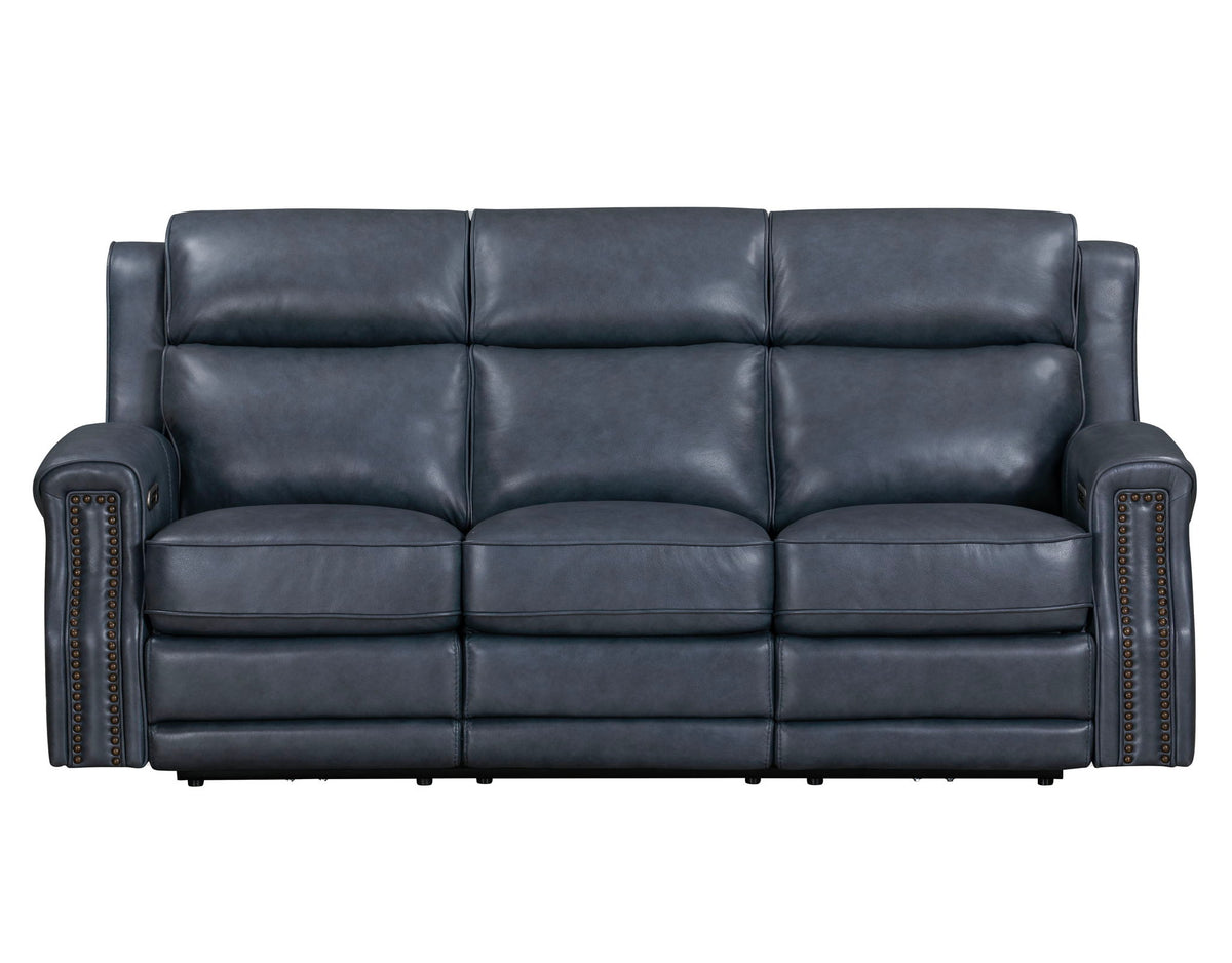 Hensley - Leather Power Reclining Sofa And 2 Recliners - Marina Dream