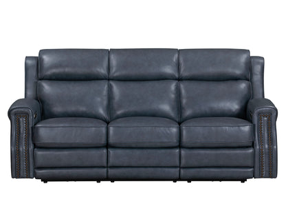 Hensley - Power Reclining Sofa Loveseat And Recliner - Marina Dream