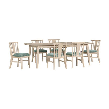 West End - Spindle Chair With Sage Green Seat