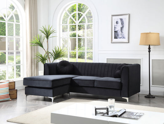 Delray - Micro Suede Sofa Chaise