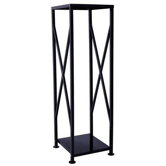 Decorative Firewood Storage Log Rack Holder For Outdoor Indoor Fireplace Fireplace Storage Log Rack Holder Wood Storage Logs Holder Fireside Holders - Black