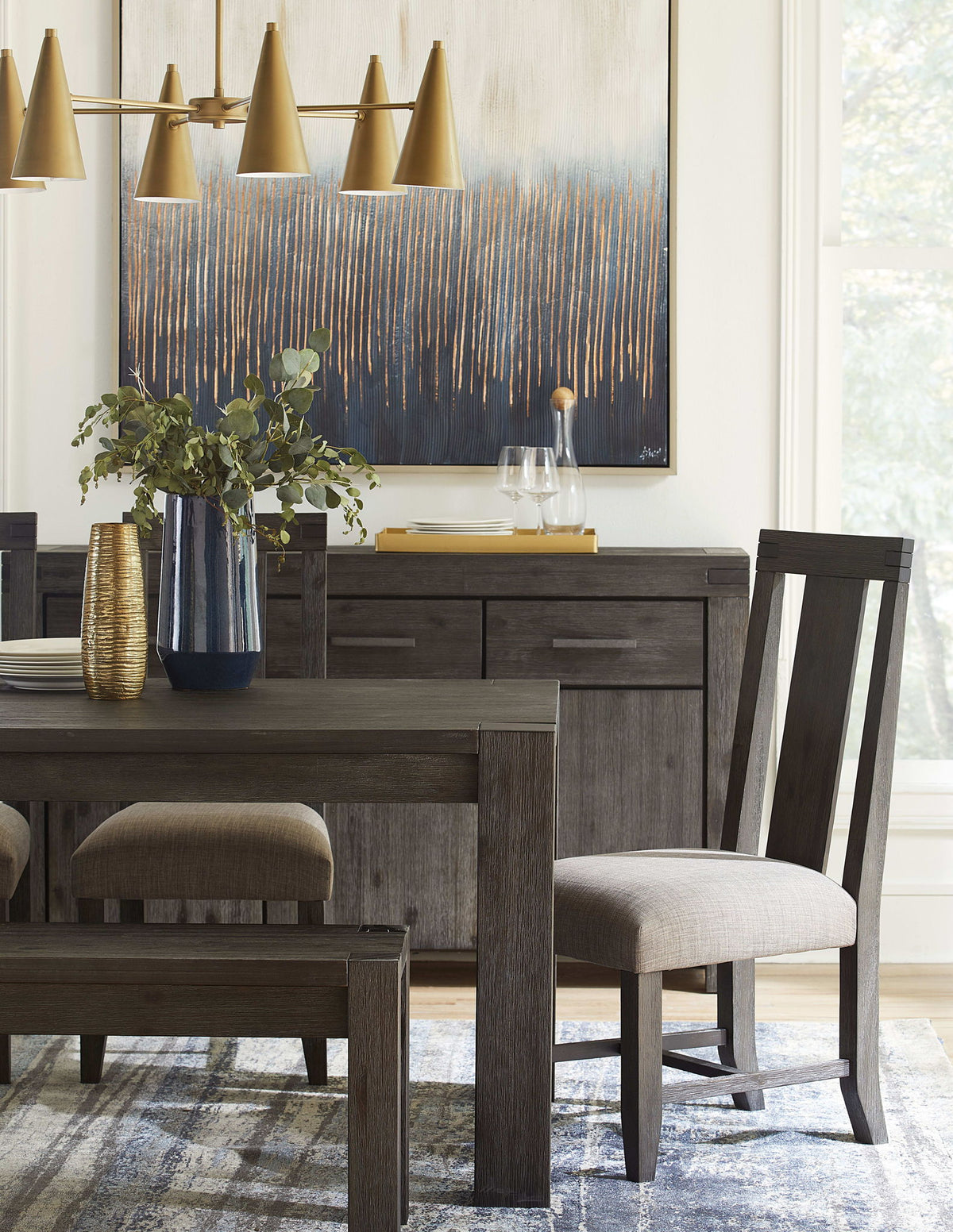Meadow - Solid Wood Three Drawer Three Door Sideboard