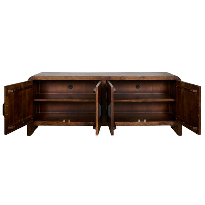 Portico - 78" Console - Warm Brown