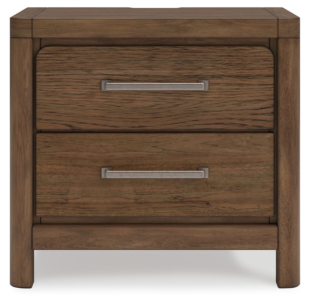 Cabalynn - Two Drawer Night Stand - Light Brown