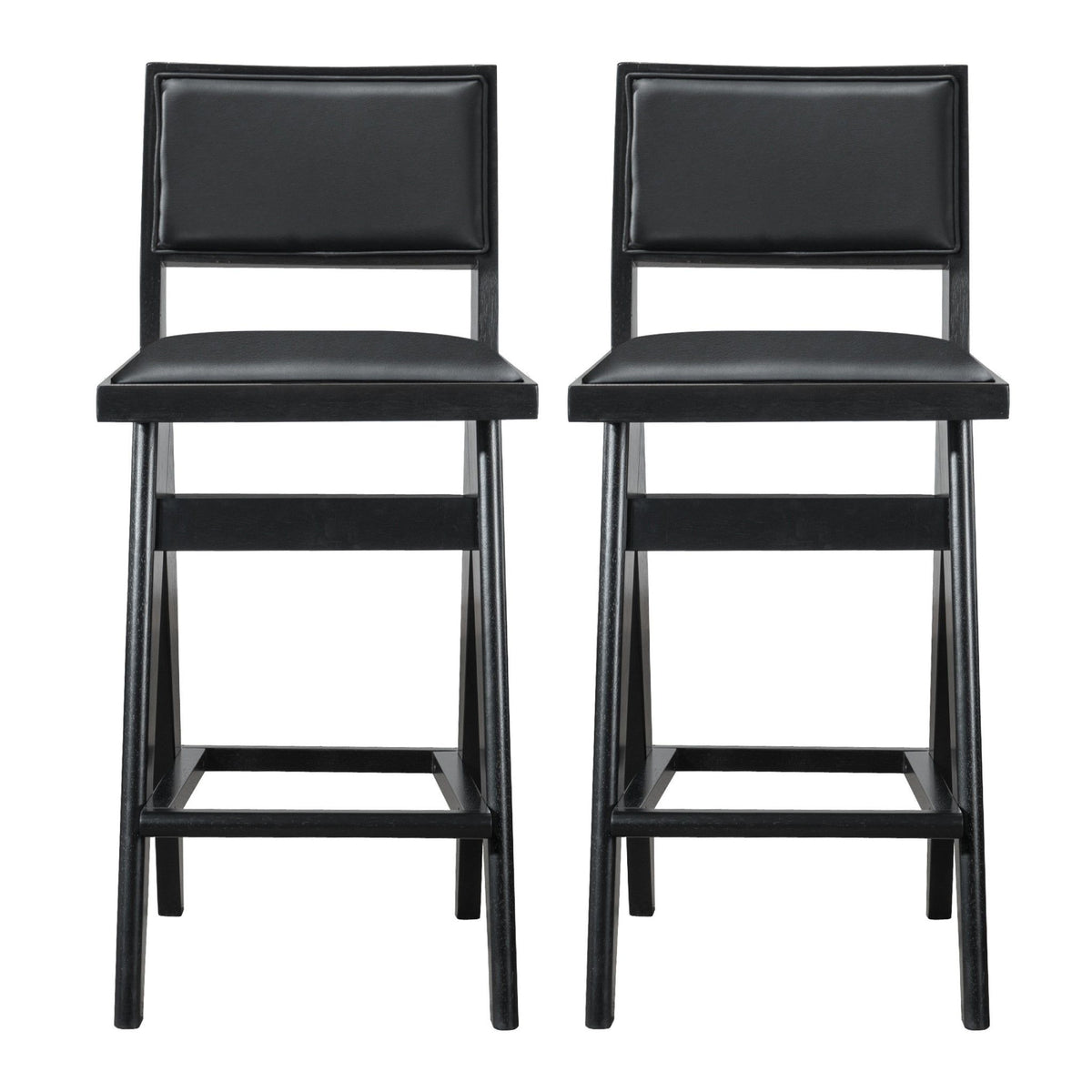 Keira - Bar Stool (Set of 2) - Black