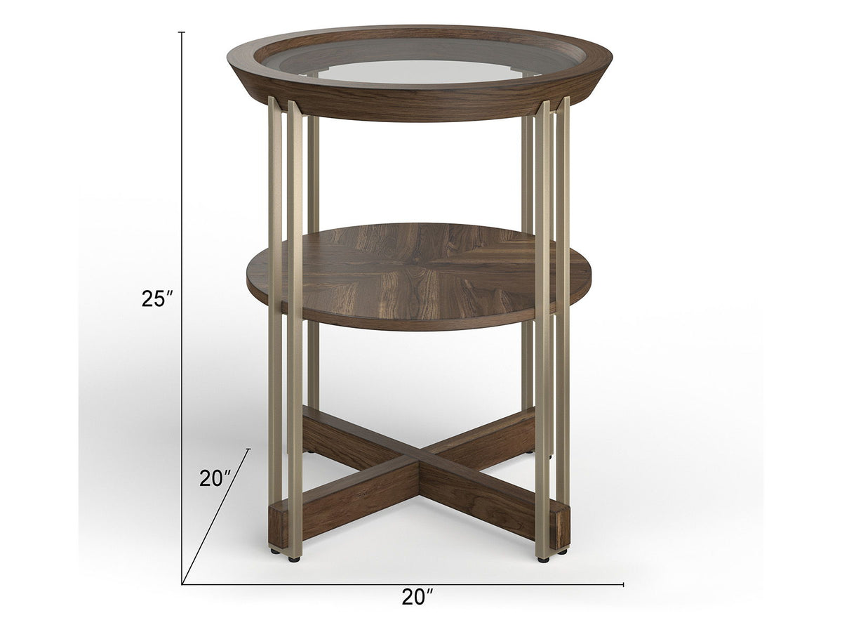 Elora - Round Cocktail Table Set