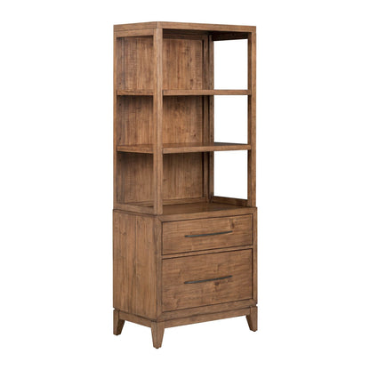 Shaker Lakes - Lateral File Bookcase - Harvest Brown