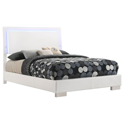 Felicity - LED Panel Bed With Built In Lighting