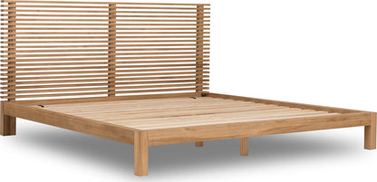 Tanner - Solid Ash Platform Bed