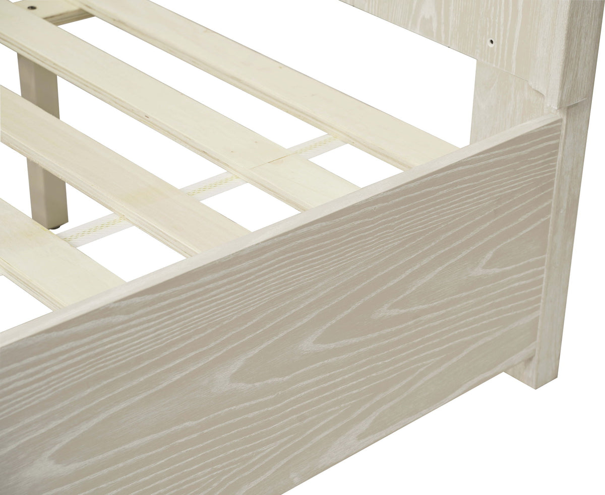 Maxime - California King Platform Bed - Ash