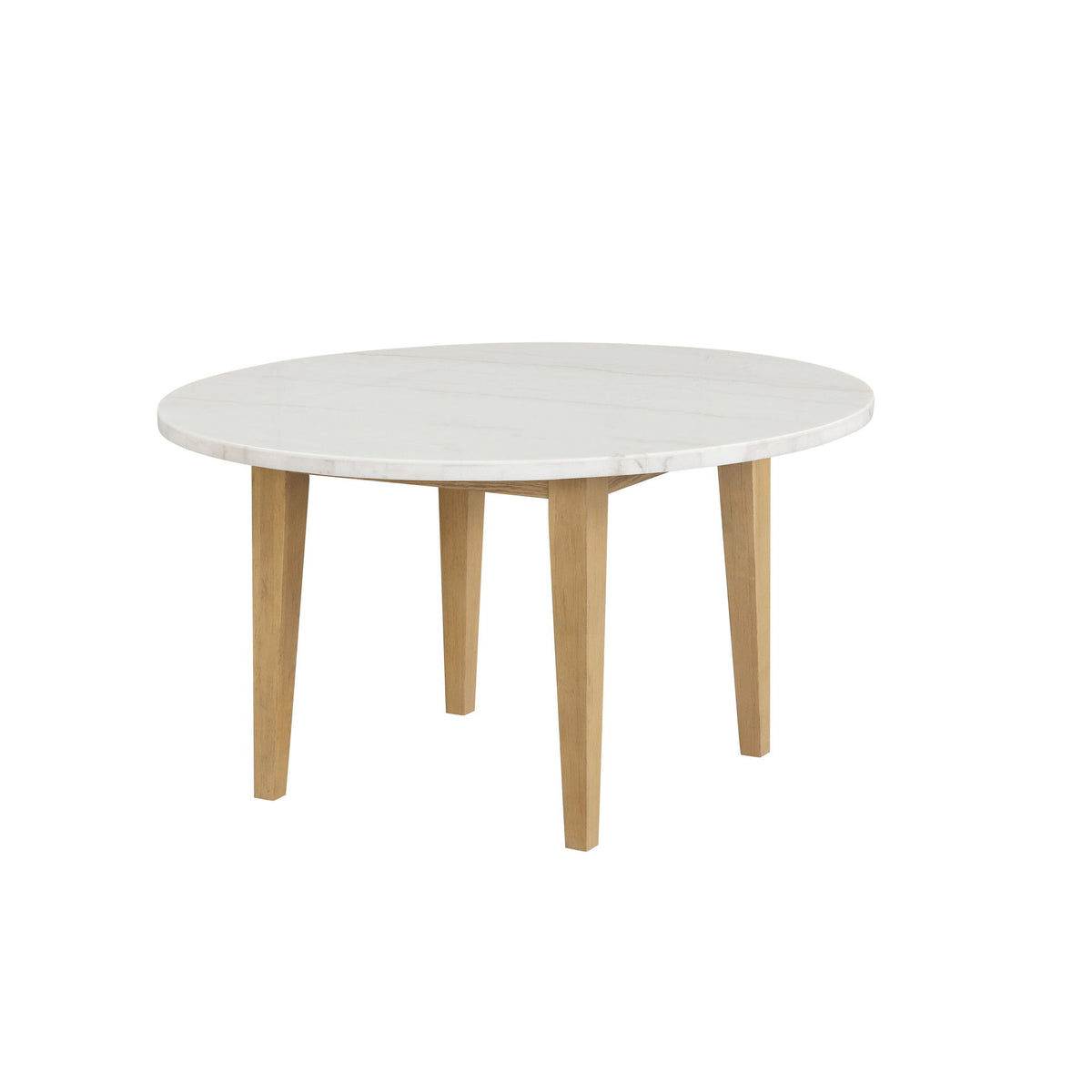 Essence - 54" Round Dining Table With Marble Top