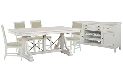 Heron Cove - Extendable Trestle Dining Table Set