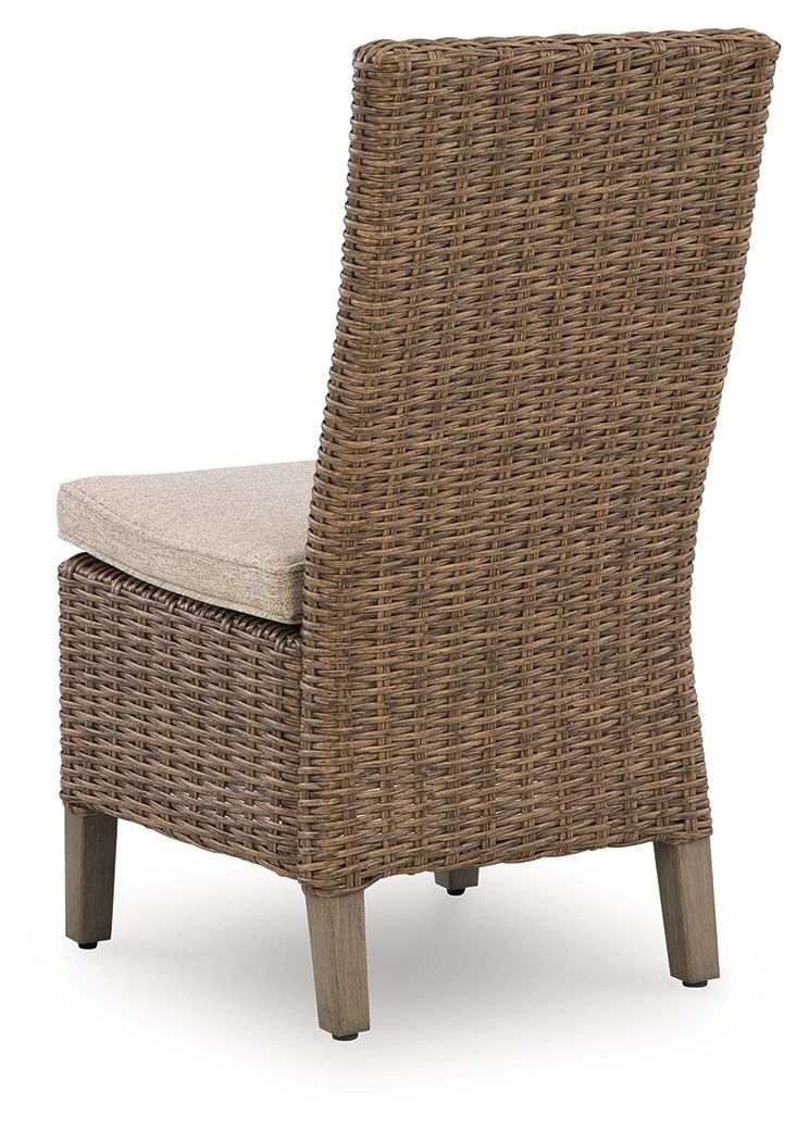 Laguna Heights - Side Chair With Cushion (Set of 2) - Beige
