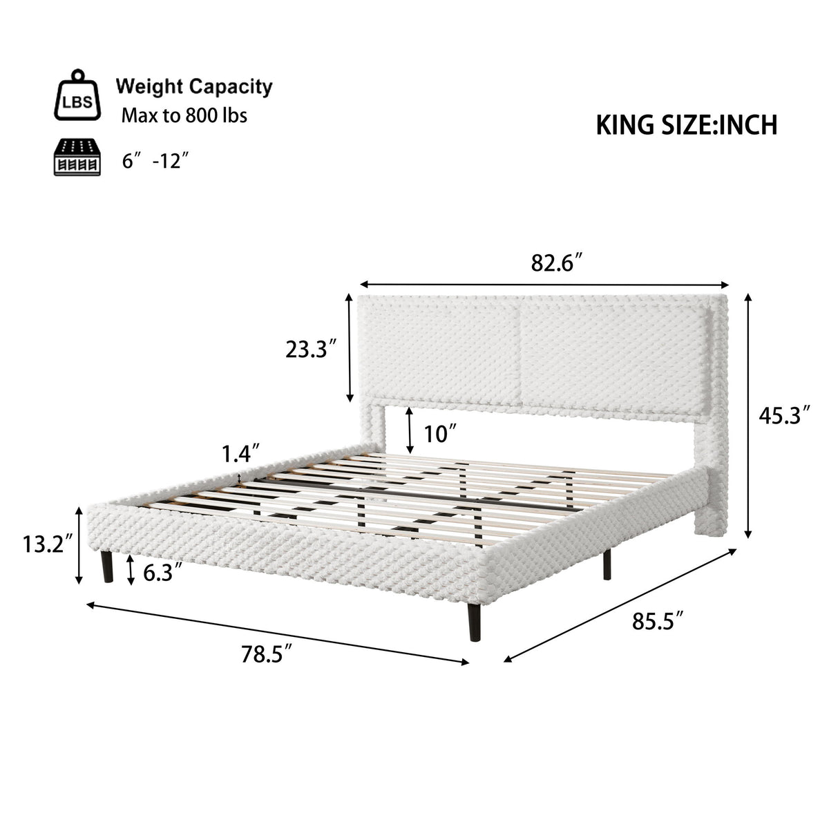 Soft Bed Comfortable Backrest For Bedroom
