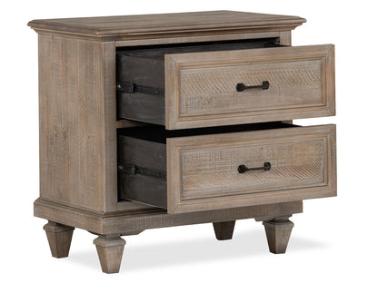 Lancaster - Drawer Nightstand - Dovetail Gray