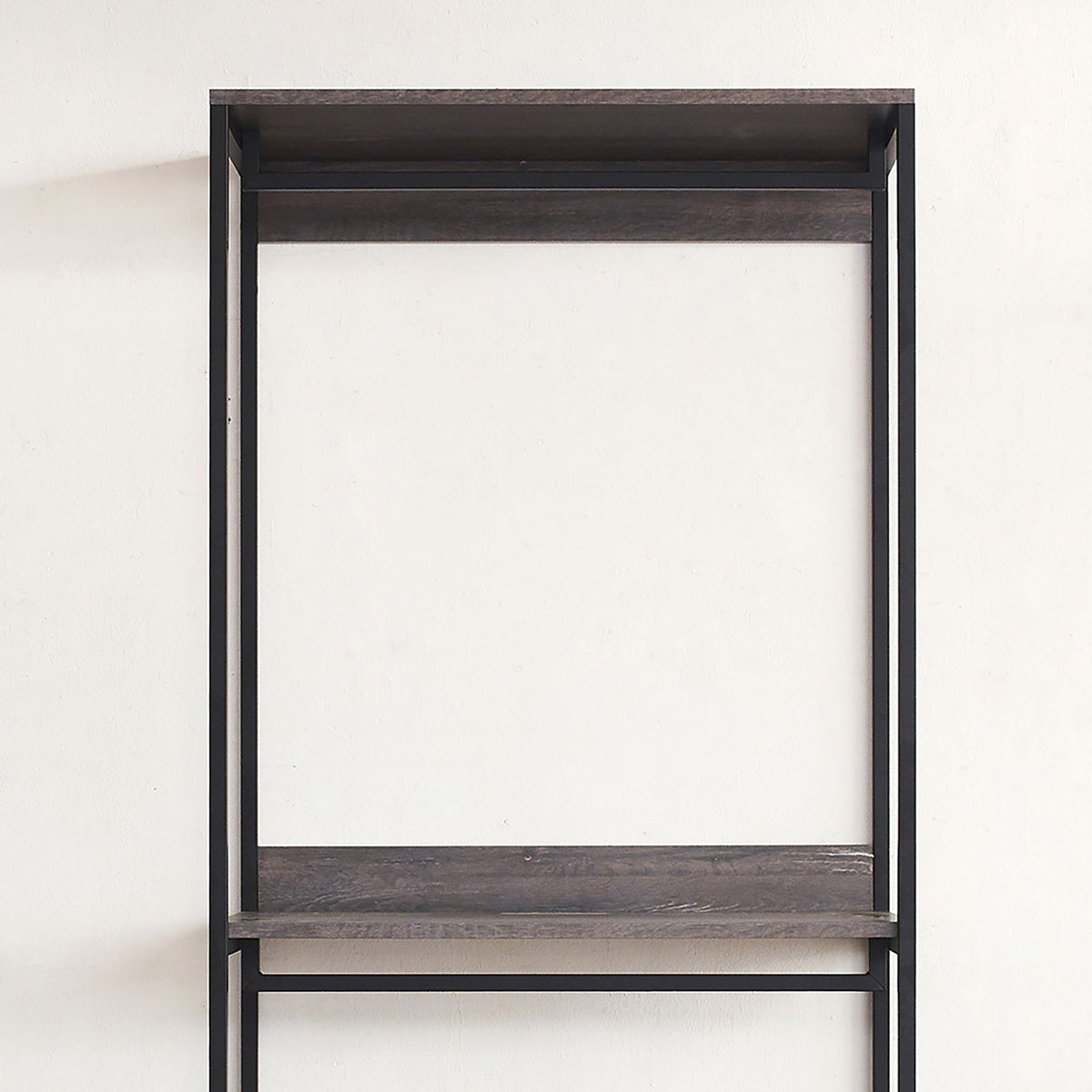 Monica - Farmhouse Industrial Wood Walk In Closet