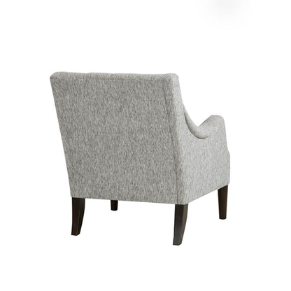 Button Tufted Accent Chair Vintage Style