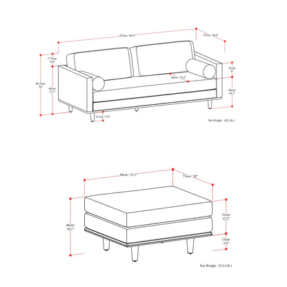 Morrison - Sofa And Ottoman Set
