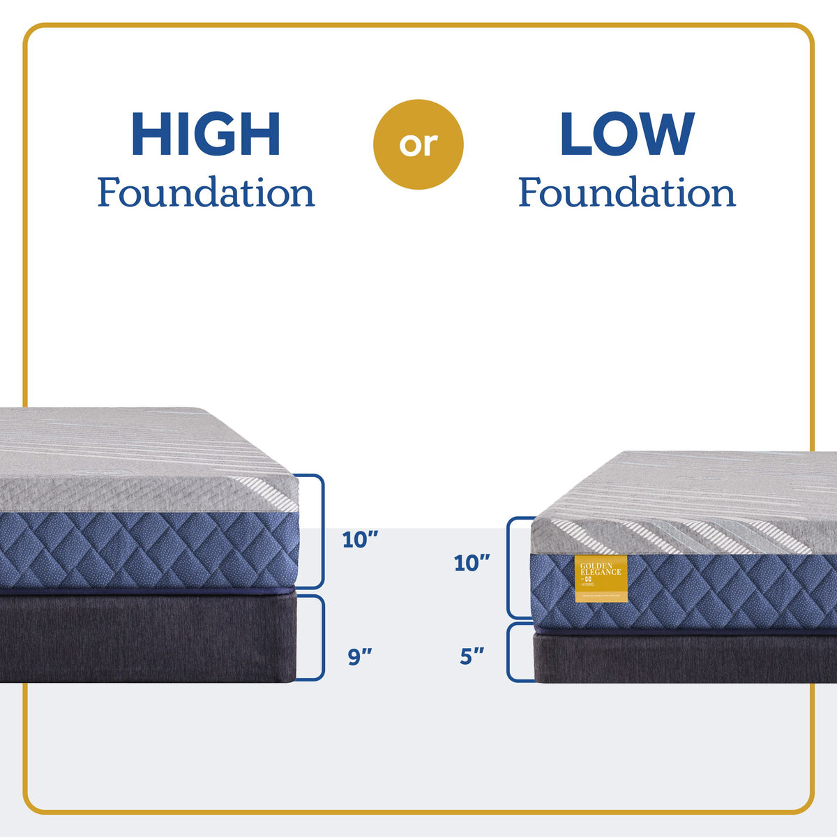 Golden Elegance - Royal Park Firm Mattress
