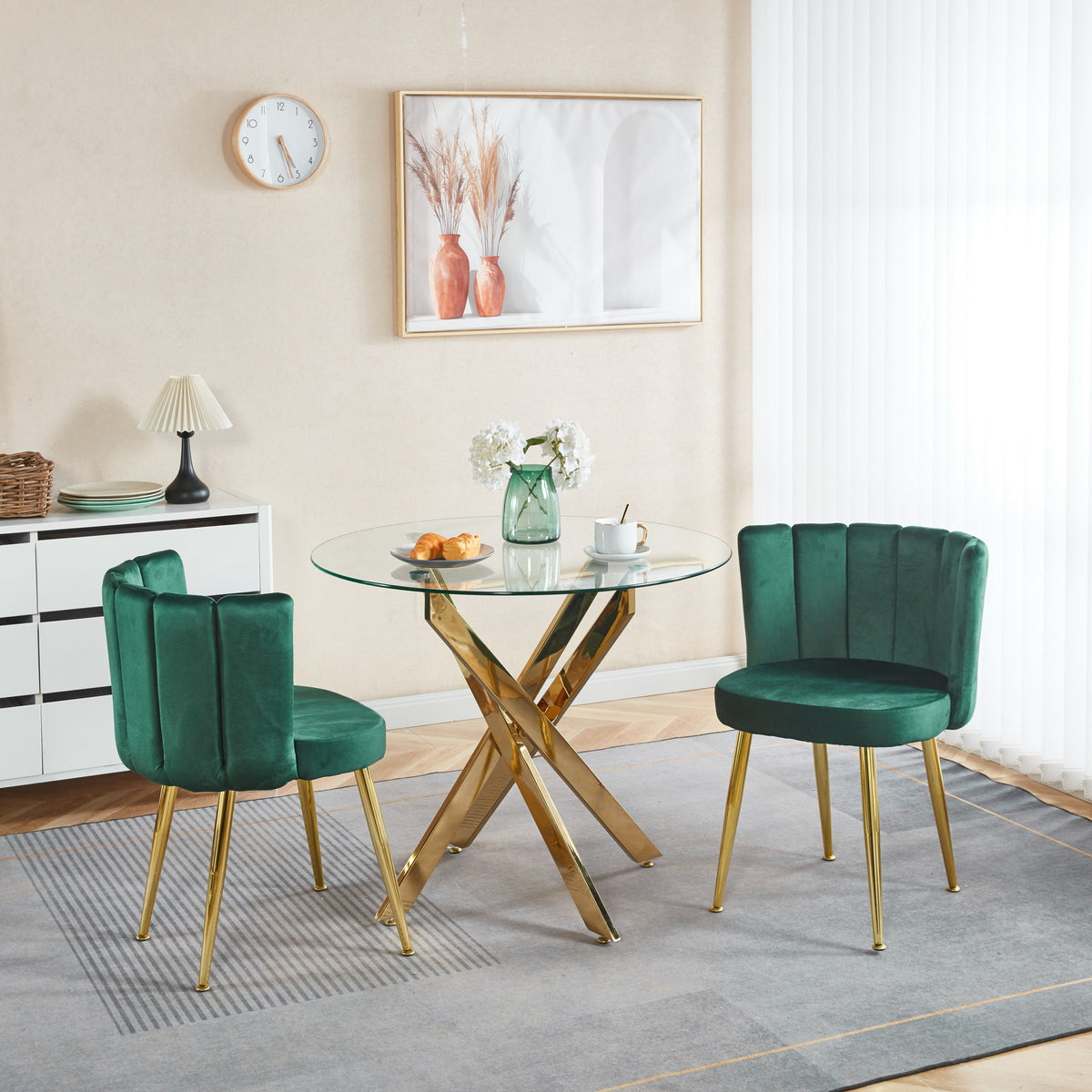 Ergonomic Dining Chair (Set of 2)
