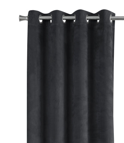 2 Pieces Set, Curtain Panel, Room Darkening, Grommet, Contemporary & Modern