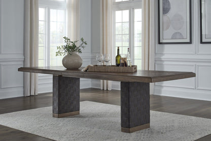 Arden - Extendable Table - Dark Chocolate / Tavern Brown