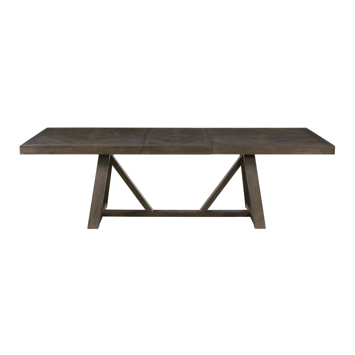 Hearst - Trestle Table - Reclaimed Chevron
