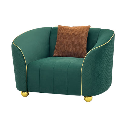 Single Sofa & Deep Seating And Durable Frame