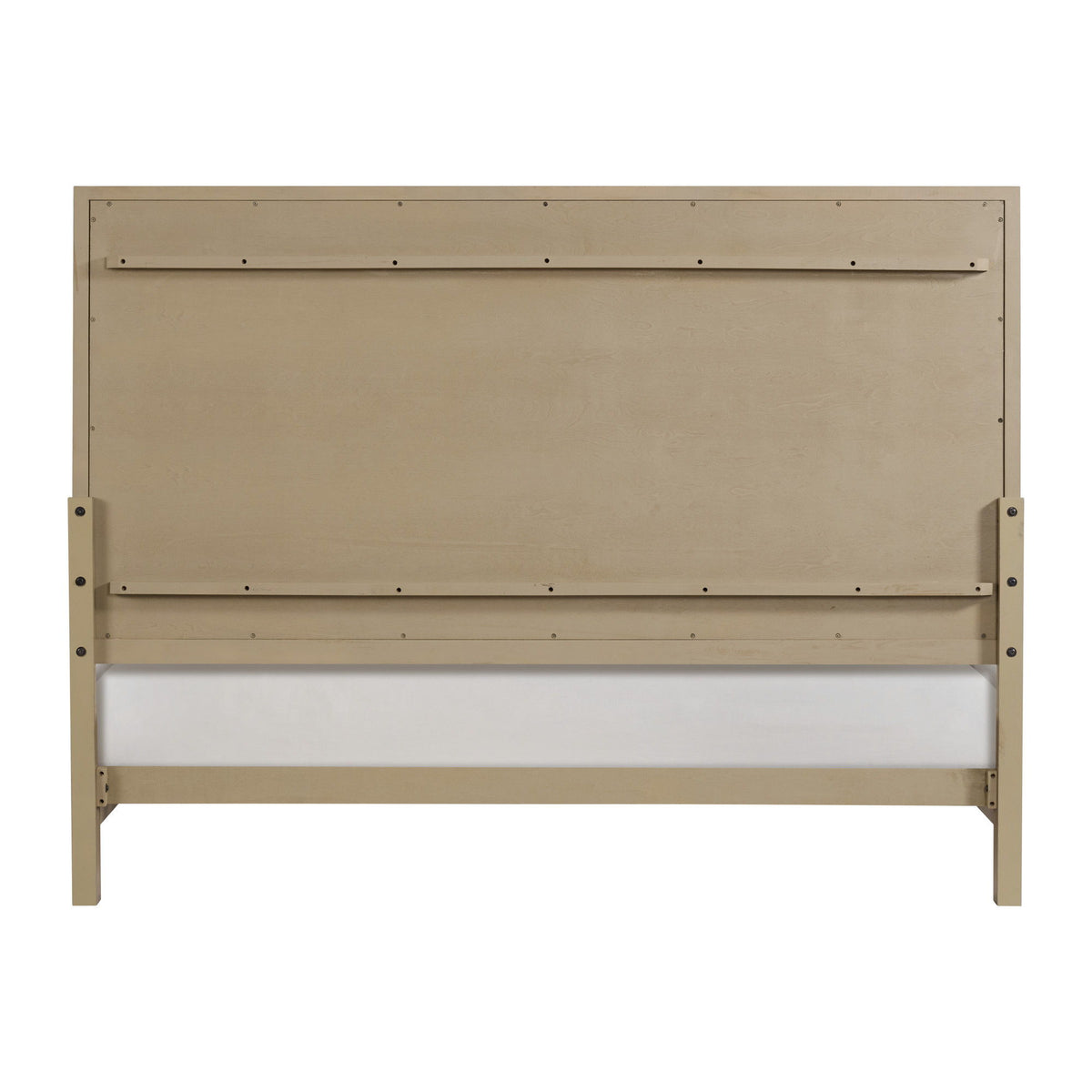King Panel Bed - Brown