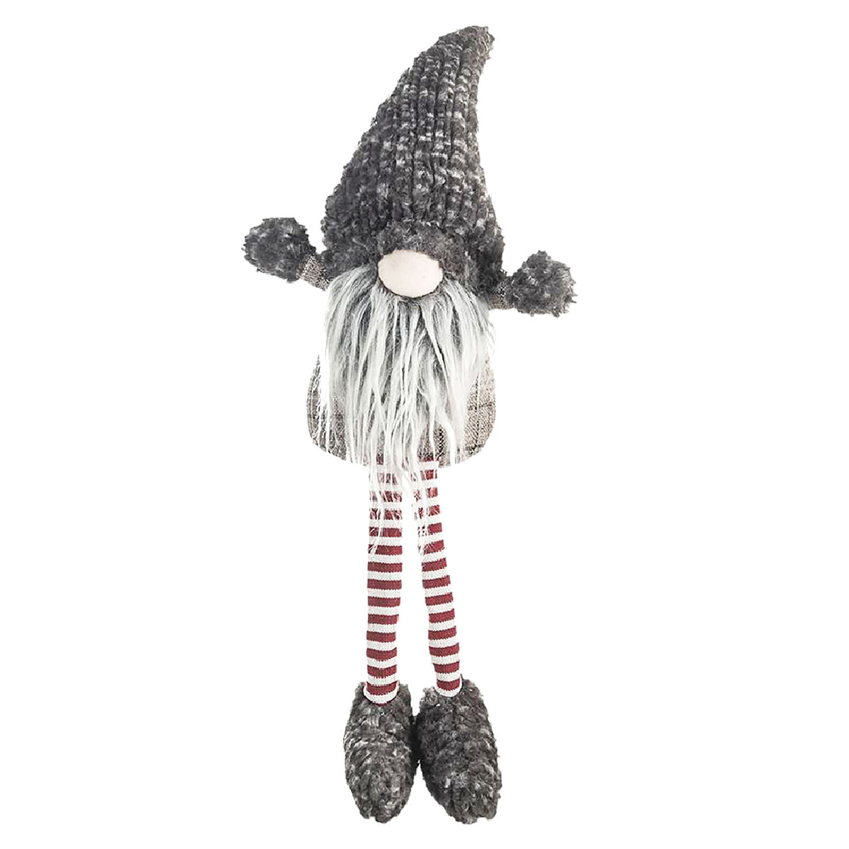 Christmas Gnomes Decorations, Christmas Table Home Ornaments For Holiday Party Gifts (Set of 4) - Gray