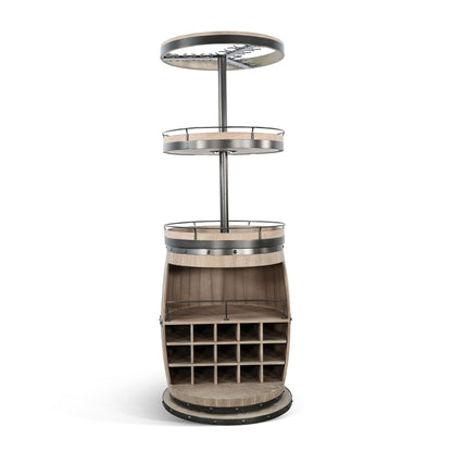 Barrel Bar With Swivel - Wheat