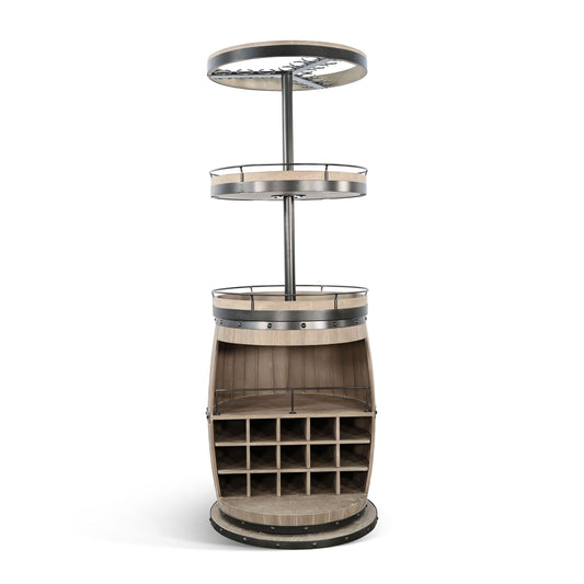 Barrel Bar With Swivel - Wheat