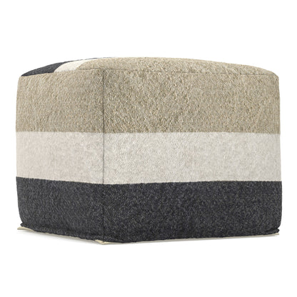 Clay - Square Pouf, Upholstered