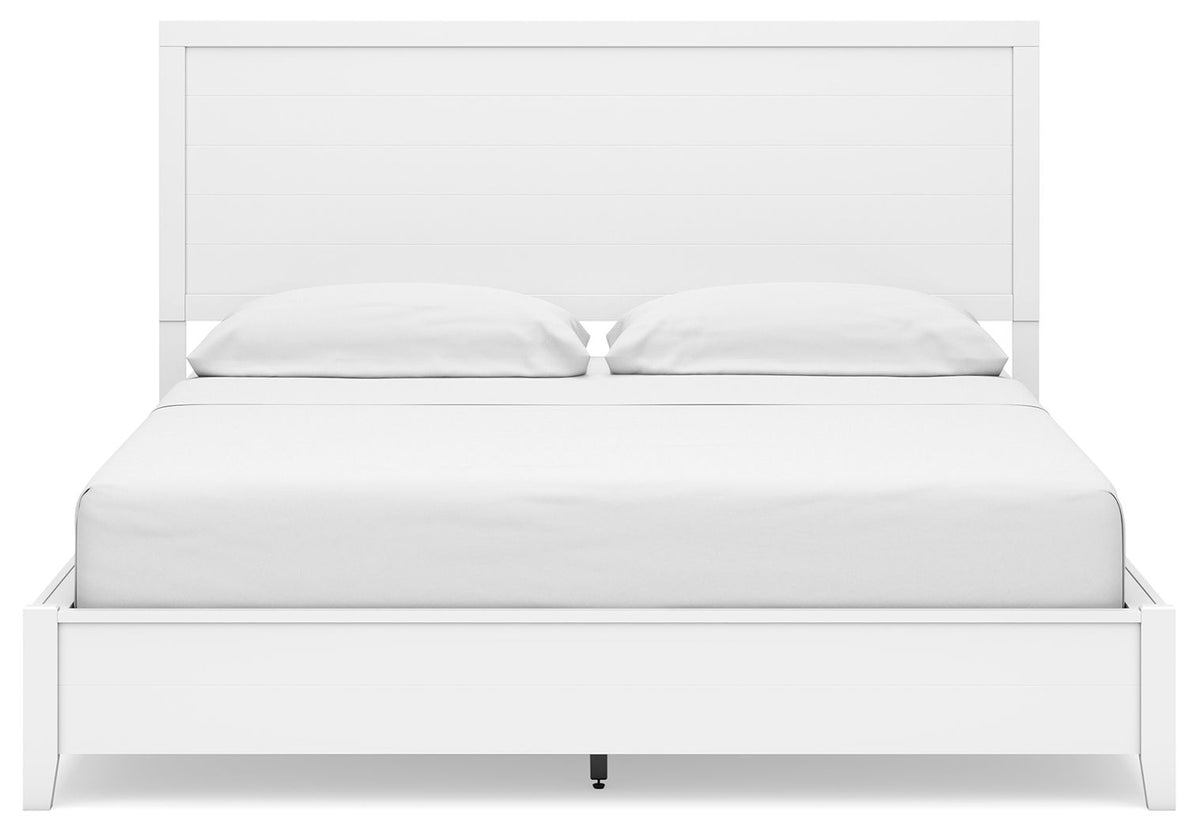 Binterglen - California King Panel Bed - White