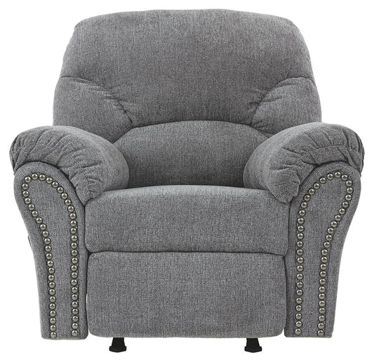 Allmaxx - Rocker Recliner - Pewter