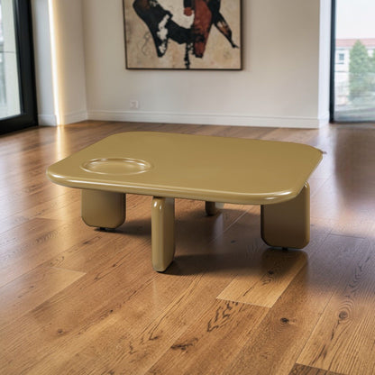 Joane - Coffee Table - Yellow Brown