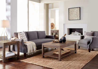 Craster - Reclaimed Wood Console Table - Smokey Taupe