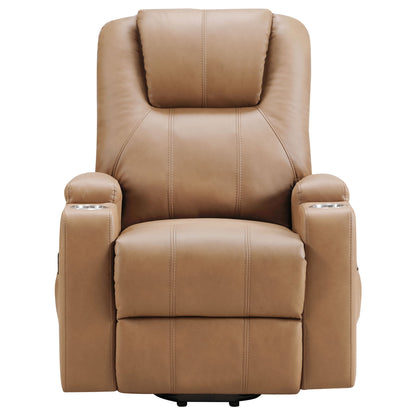 Macklin - Power Lift Massage Recliner With Heat And Dual Cupholders
