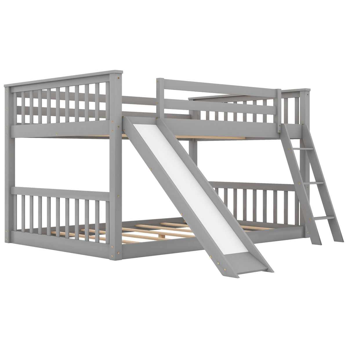 Bunk Bed & Convertible Slide And Ladder