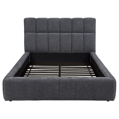 Branson - Platform Bed With Tufted Headboard