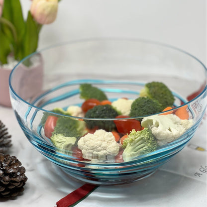 Swirl Acrylic Serving Bowls, Unbreakable