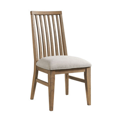 Landmark - Slat Chair - Weathered Oak