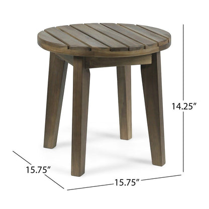 Outdoor 3 Piece Rope Weave Patio Seating Set