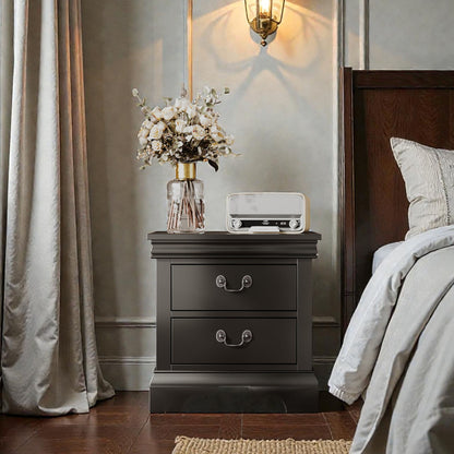 Nightstand With 2 Drawers