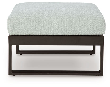 Beachloft - Ottoman With Cushion - Black / Gray