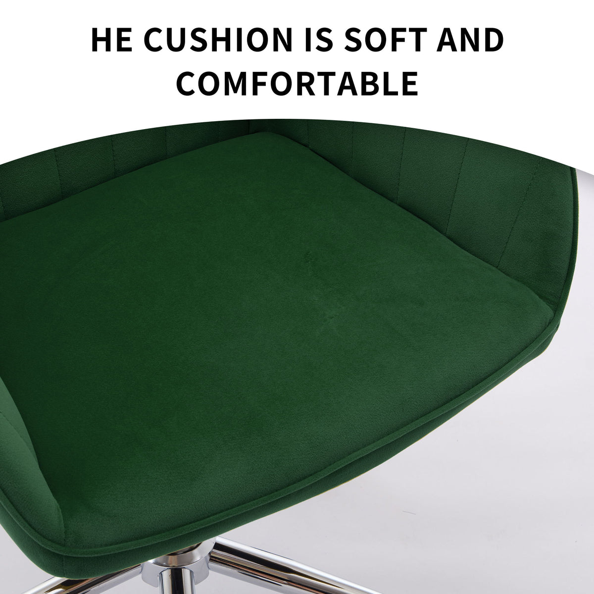 Adjustable Ergonomic Office Chair, Swivel Backrest Seat