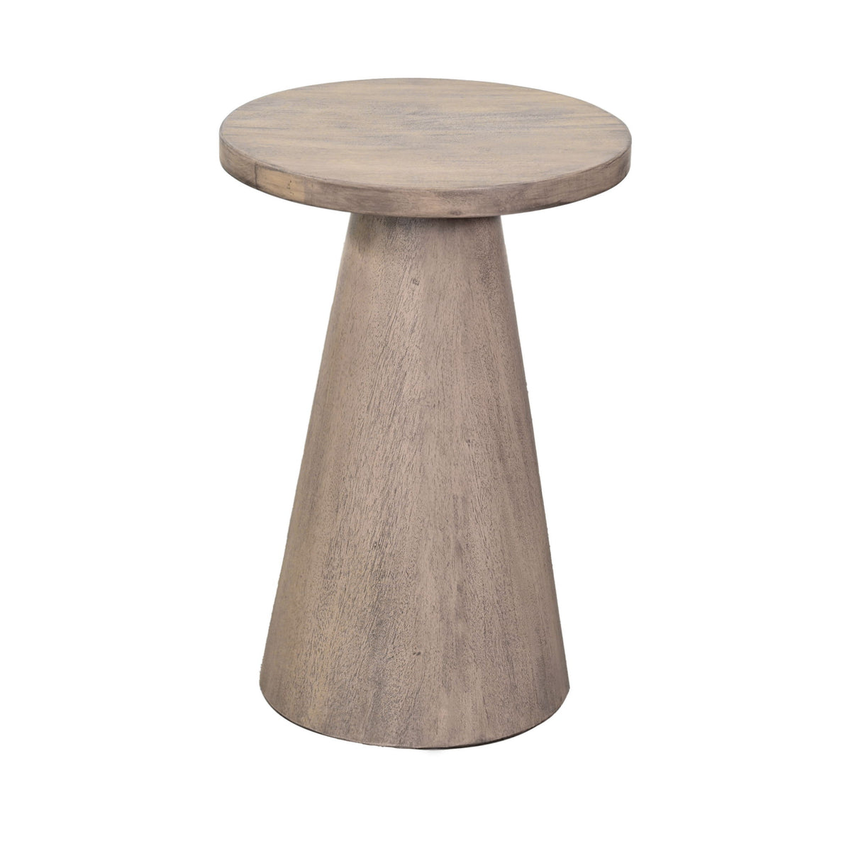 Felicity - Modern Solid Wood Pedestal Side Table