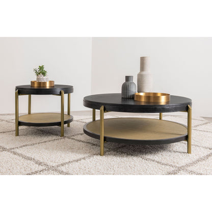 Benson - Round Coffee And End Table Set